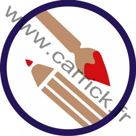 Badge Dessinateur - ENF