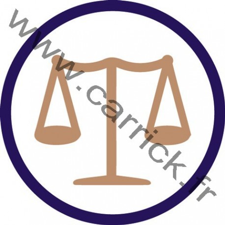 Badge Intendant Trésorier - ENF