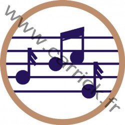 Badge Musicien - ENF - CARRICK France
