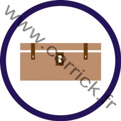 Badge Responsable du matériel - ENF - CARRICK France