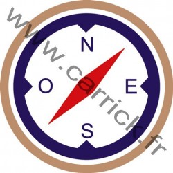 Badge Topographe - ENF - CARRICK France