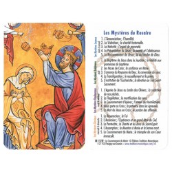 Prière en poche –  mystères du rosaire 