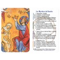 Prière en poche –  mystères du rosaire 