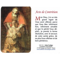 Prière en poche –  Acte de contrition