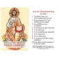Prière en poche -  10 commandements