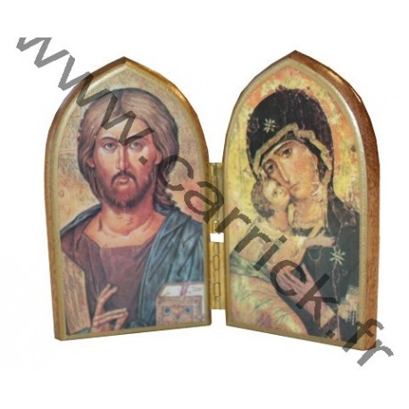 Diptyque Christ et Vierge