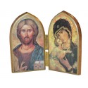 Diptyque Christ et Vierge
