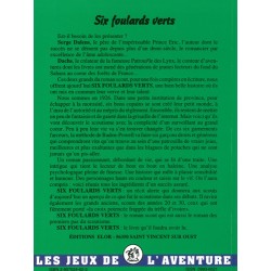 Six foulards verts