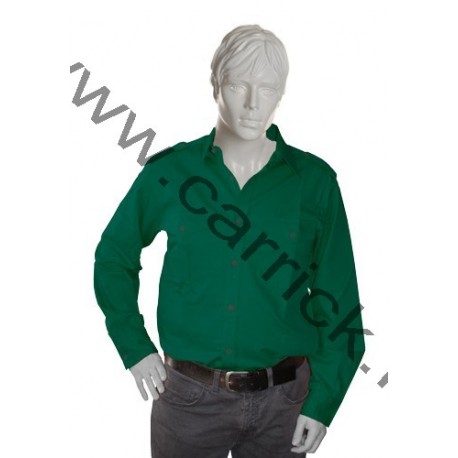 Chemise scoute Verte