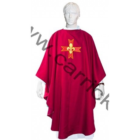 Lot Chasuble + Etole rouge - GSE Lot Chasuble + Etole rouge - GSE