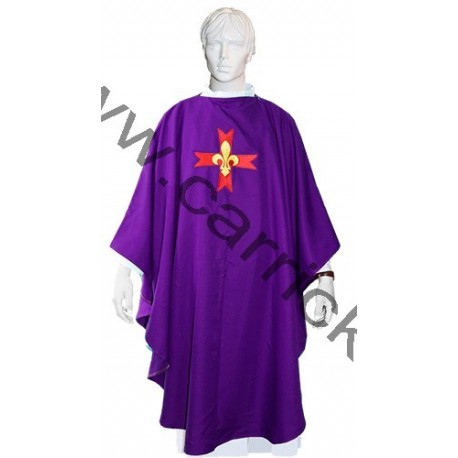 Lot Chasuble + Etole  violette - GSE