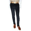 Pantalon toile droit marine - Philippe