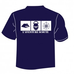 T.Shirt  "L'aventure Scoute"