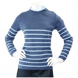 Pull fin rayé JEAN-CIEL - CARRICK France