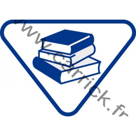 Badge lvtx Bibliothécaire - ENF