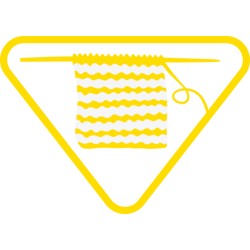 Badge lvtx Tricoteuse/Tisserand - ENF