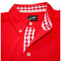 Polo VICHY homme - ROUGE Polo VICHY homme - ROUGE