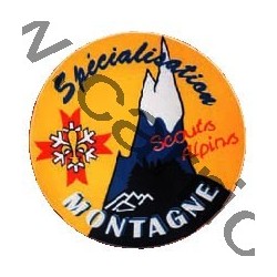 Autocollant - scouts alpins GSE - CARRICK France