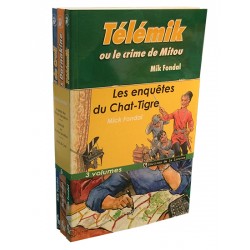 Lot "enquête du Chat Tigre" - 3 livres