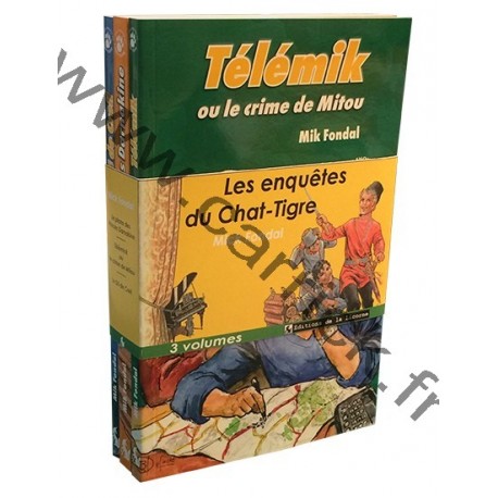 Lot "enquête du Chat Tigre" - 3 livres