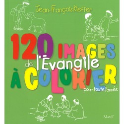 120 images de l'évangile à colorier