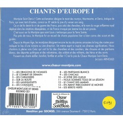 CD Chants d'Europe 1