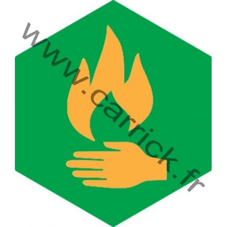 Badge éclaireur GSE - Maitrise du Feu Badge éclaireur GSE - Maitrise du Feu