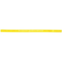Bracelet "Bonne chasse" - JAUNE