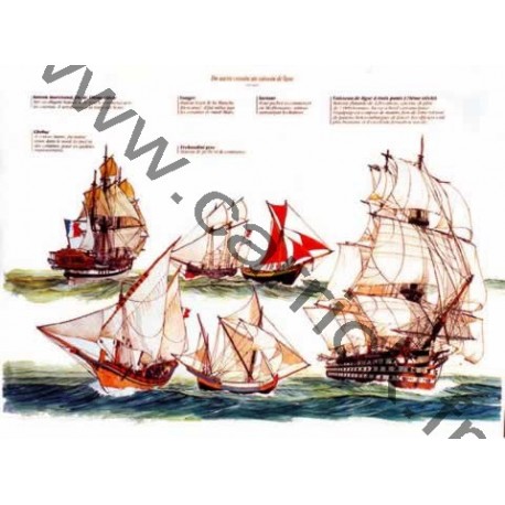 Poster Navire Corsaire-Vaisseau