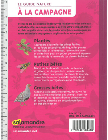 A la campagne - guide nature