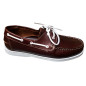 Chaussure bateau fauve