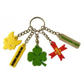 Porte-clé breloques Scoutes GSE- CARRICK France SAS