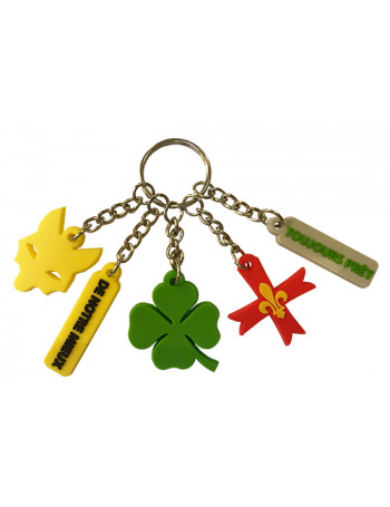 Porte-clé breloques Scoutes GSE- CARRICK France SAS