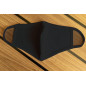 masques tissu noir lavable - lot de 2