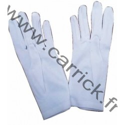 Gants blancs