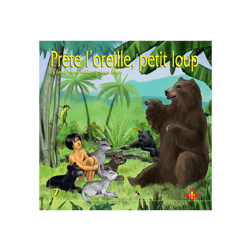 CD Prête l'oreille petit loup