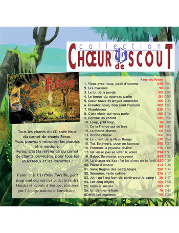 CD Prête l'oreille petit loup