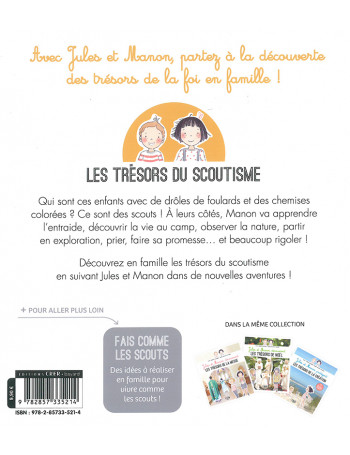 Jules et Manon découvrent les trésors du scoutisme