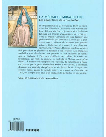 La médaille miraculeuse - BD