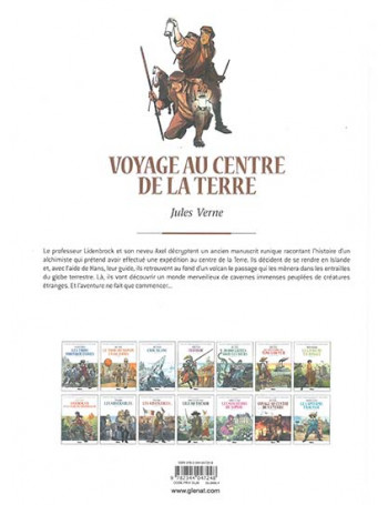 Voyage au centre de la terre - BD