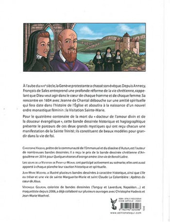 St François de Sales et Ste Jeanne de Chantal - BD