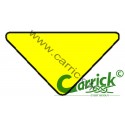 Triangle de sizaine jaune - hors GSE - CARRICK France