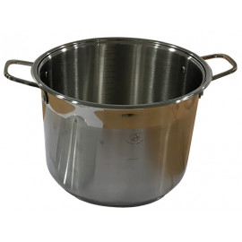 Gamelle inox 9 litres - Gamelle scoute pour feu de bois