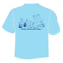 T.Shirt  «Ecoute Petit Loup » - T.Shirt de camp pour le scoutisme