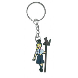 Porte clé Louvette avec mât - Objets cadeaux scouts