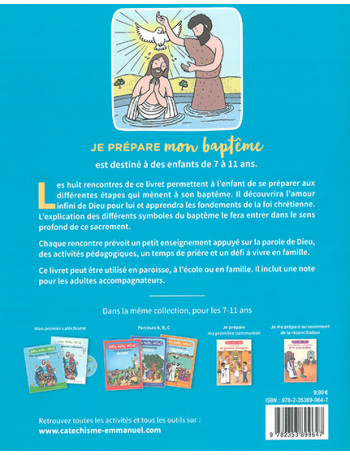 Dieu avec nous - Je prépare mon baptême