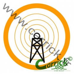 Badge scout - transmetteur - CARRICK France