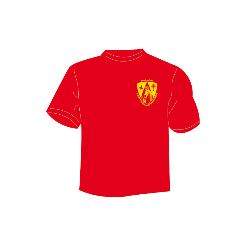 T.Shirt Sport ROUGE - St Thomas
