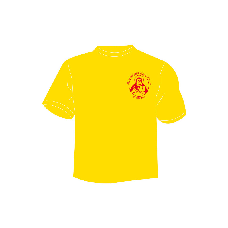 T.Shirt Sport JAUNE promo - St Thomas T.Shirt Sport JAUNE promo - St Thomas