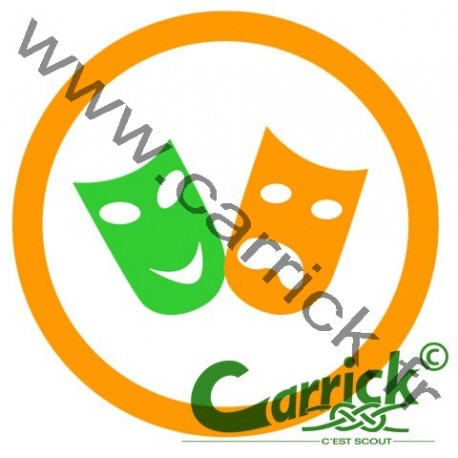 Badge scout - danseur